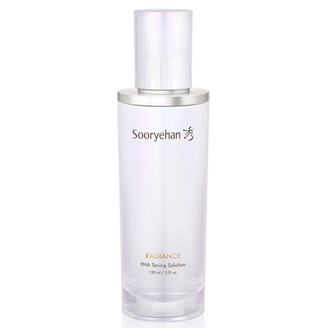 SOORYEHAN Radiance PHA Daily Toning Solution 150ml in clear bottle with silver cap, Korean skincare product