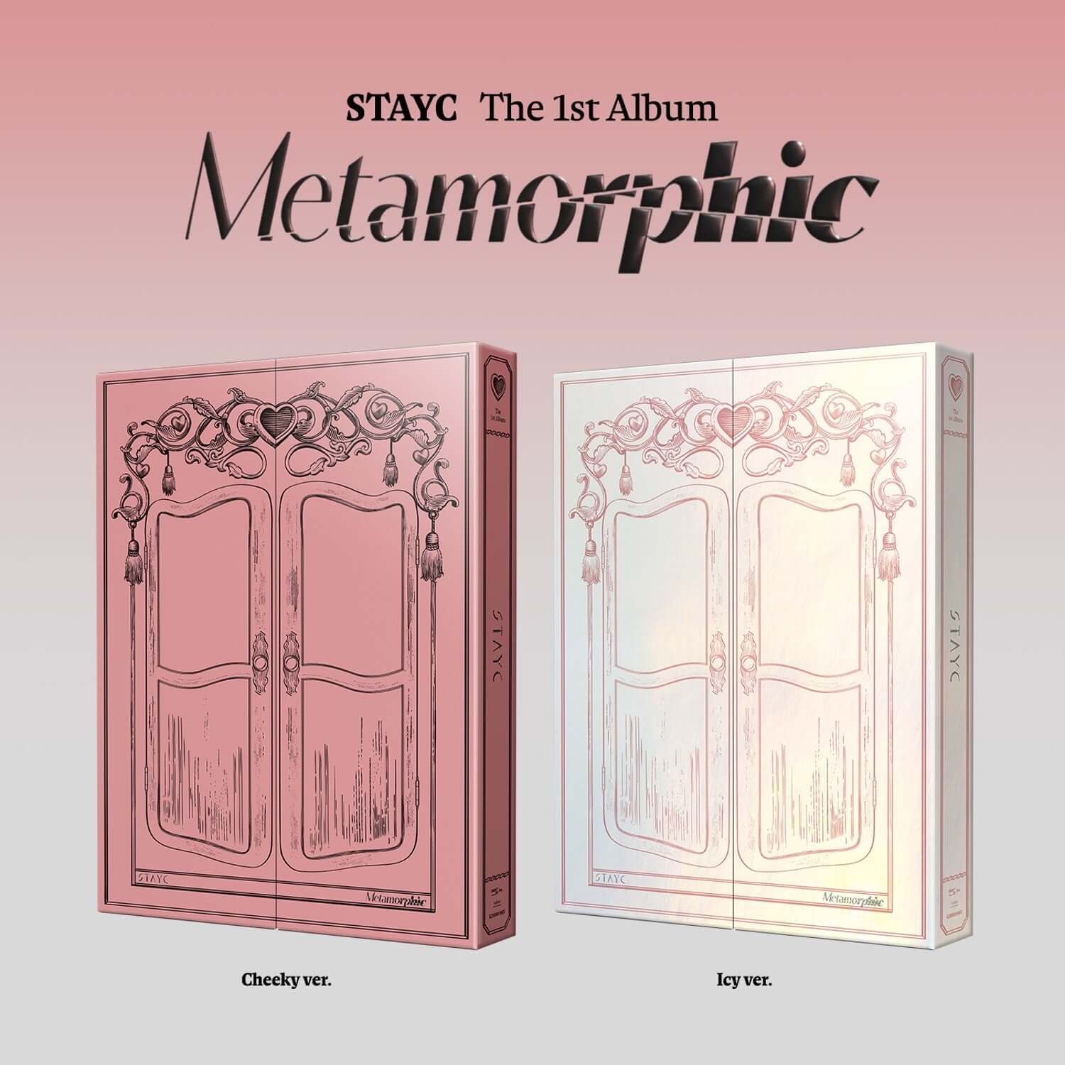 STAYC - 1st Album [Metamorphic] (Cheeky Ver. / Icy Ver.) (Ra | Kool Seoul - Buy Kpop Albums Online