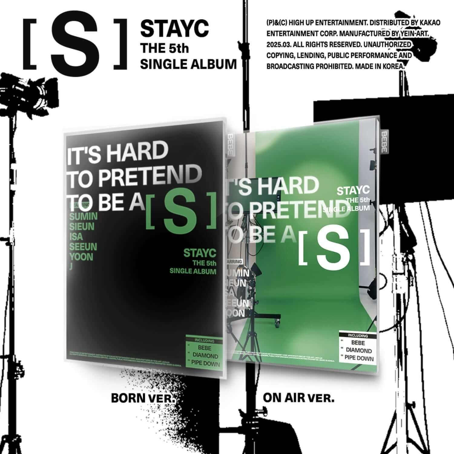 STAYC - 5th Album [S] (2 Random 1) - Kpop Album | Kool Seoul - Buy Kpop Albums Online