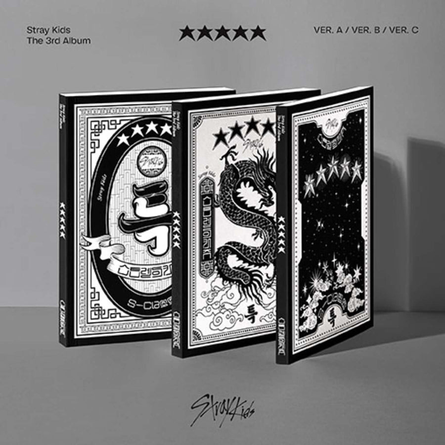 Stray Kids - 3集 [★★★★★ (5-STAR)] (3種中ランダム1種) - KPOPアルバム