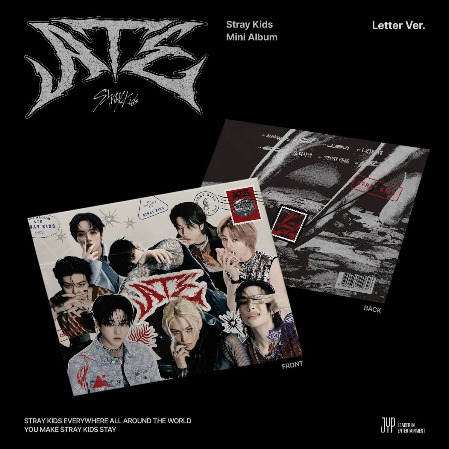 STRAY KIDS - [ATE] (Letter Ver.) - Kpop Album | Kool Seoul - Buy Kpop Albums Online