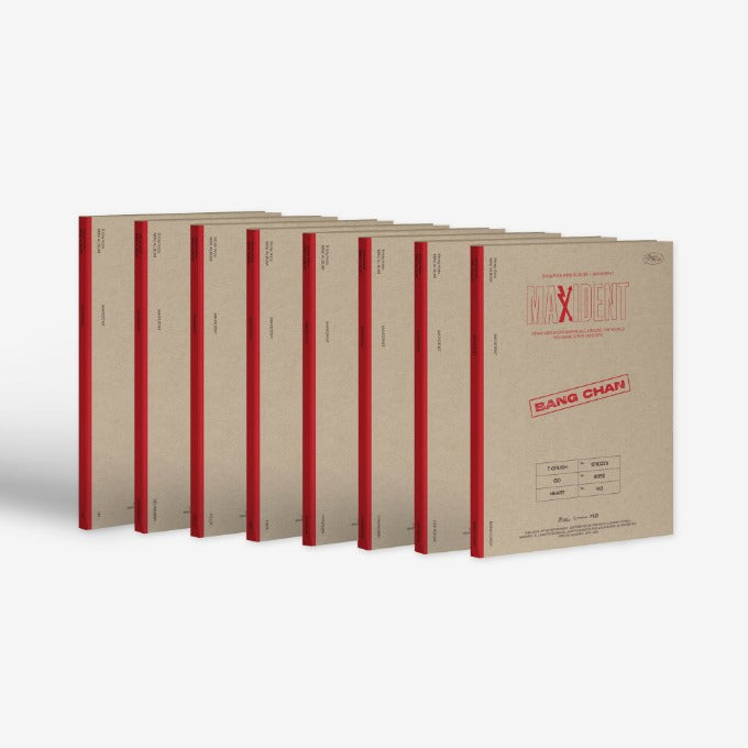 STRAY KIDS Stray Kids Mini Album MAXIDENT (CASE ver.) (Random) in a collection display.