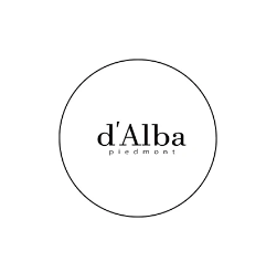 d'Alba Piedmont logo in a minimalistic circular design