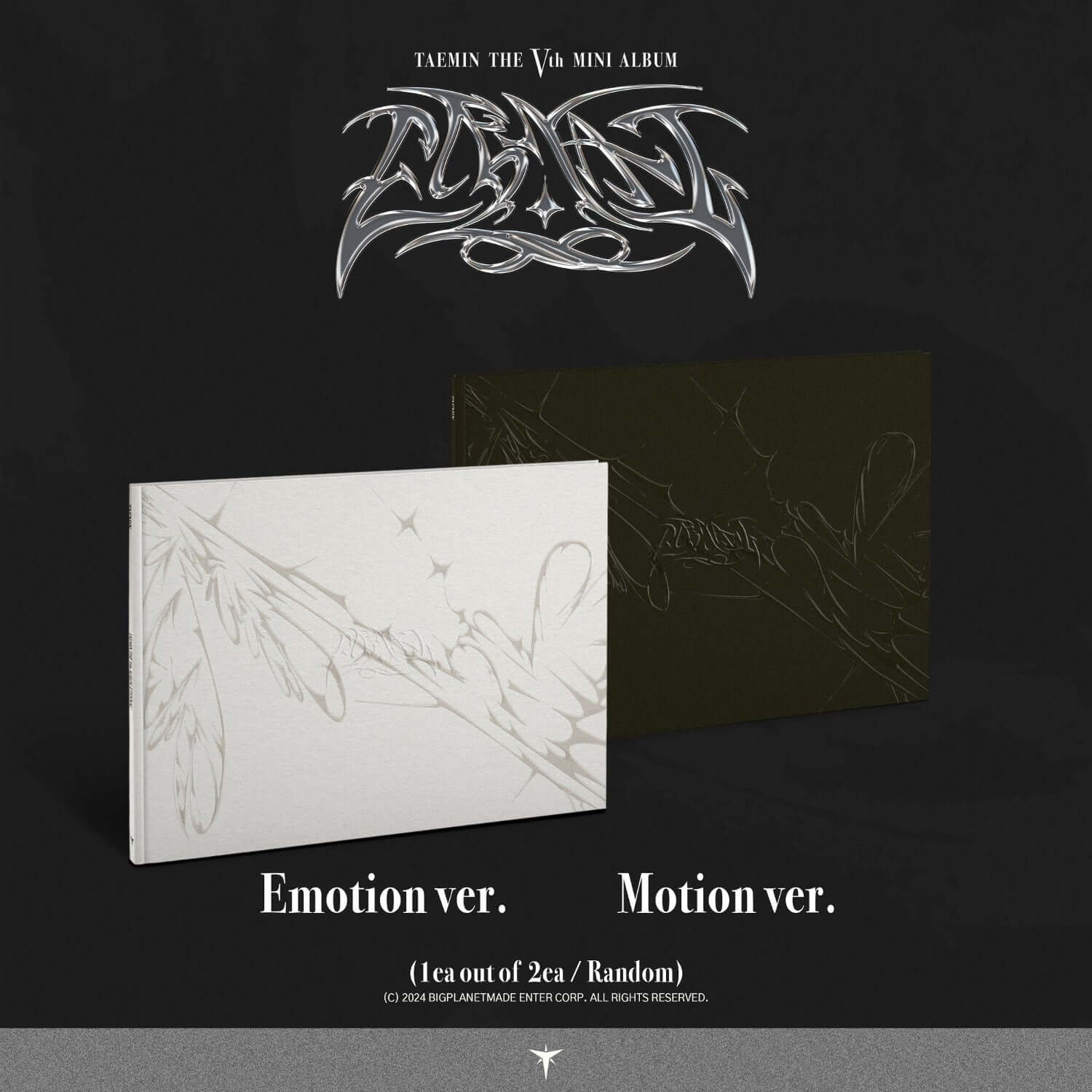 TAEMIN - 5th Album ETERNAL [Emotion ver. / Motion ver.] (Ran | Kool Seoul - Buy Kpop Albums Online