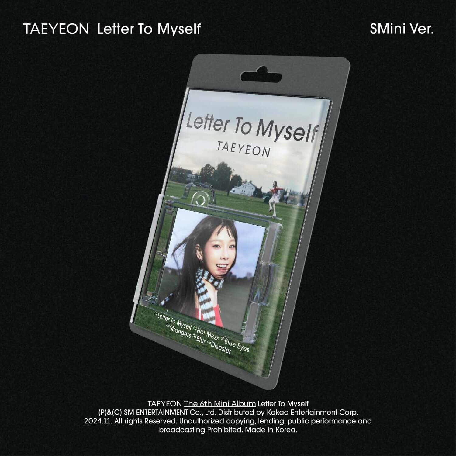 TAEYEON - 6th Album [Letter To Myself] (SMini Ver.) (Smart A | Kool Seoul - Buy Kpop Albums Online
