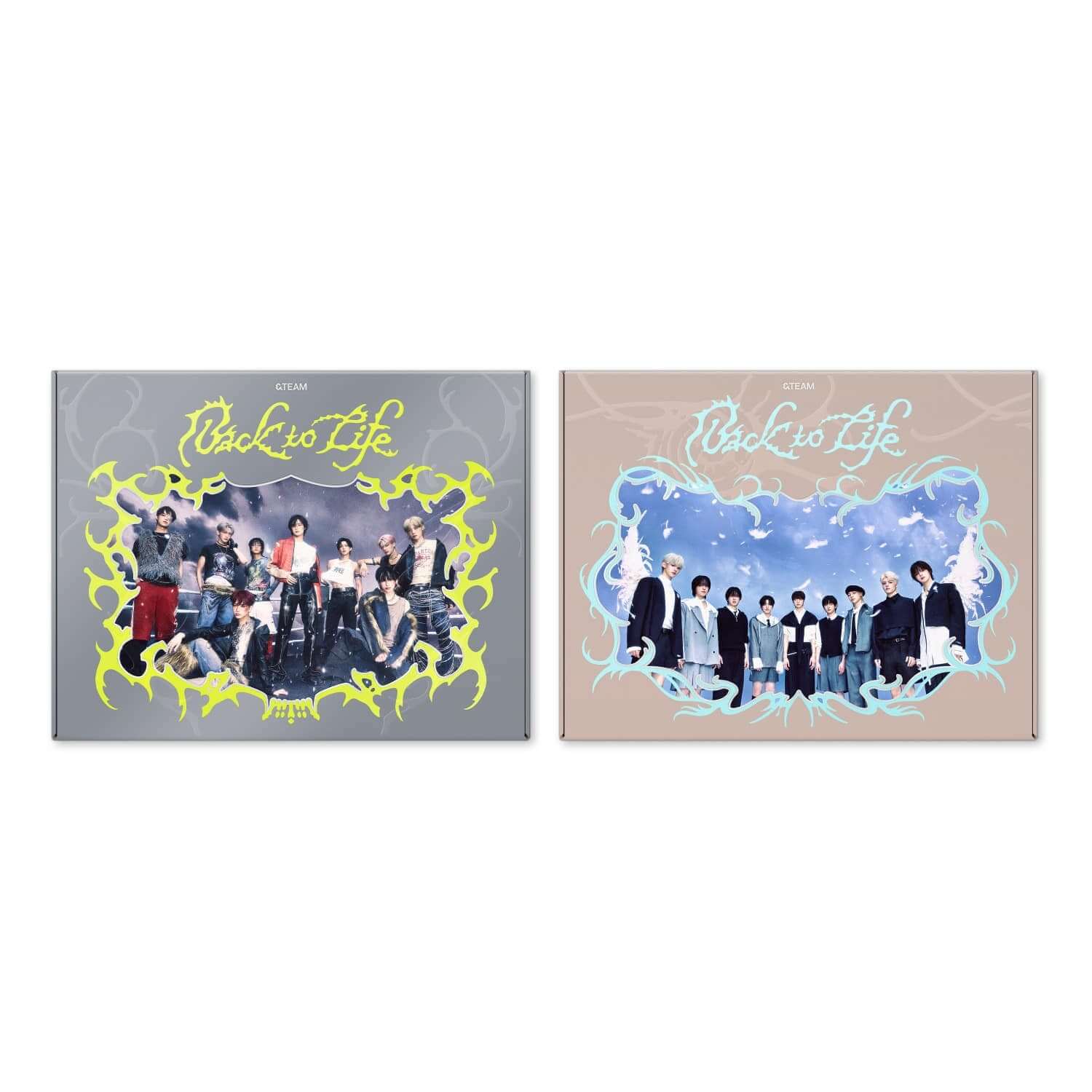 &TEAM - KR 1st Mini Album [Back to Life] (BREATH ver. / GAZE | Kool Seoul - Buy Kpop Albums Online