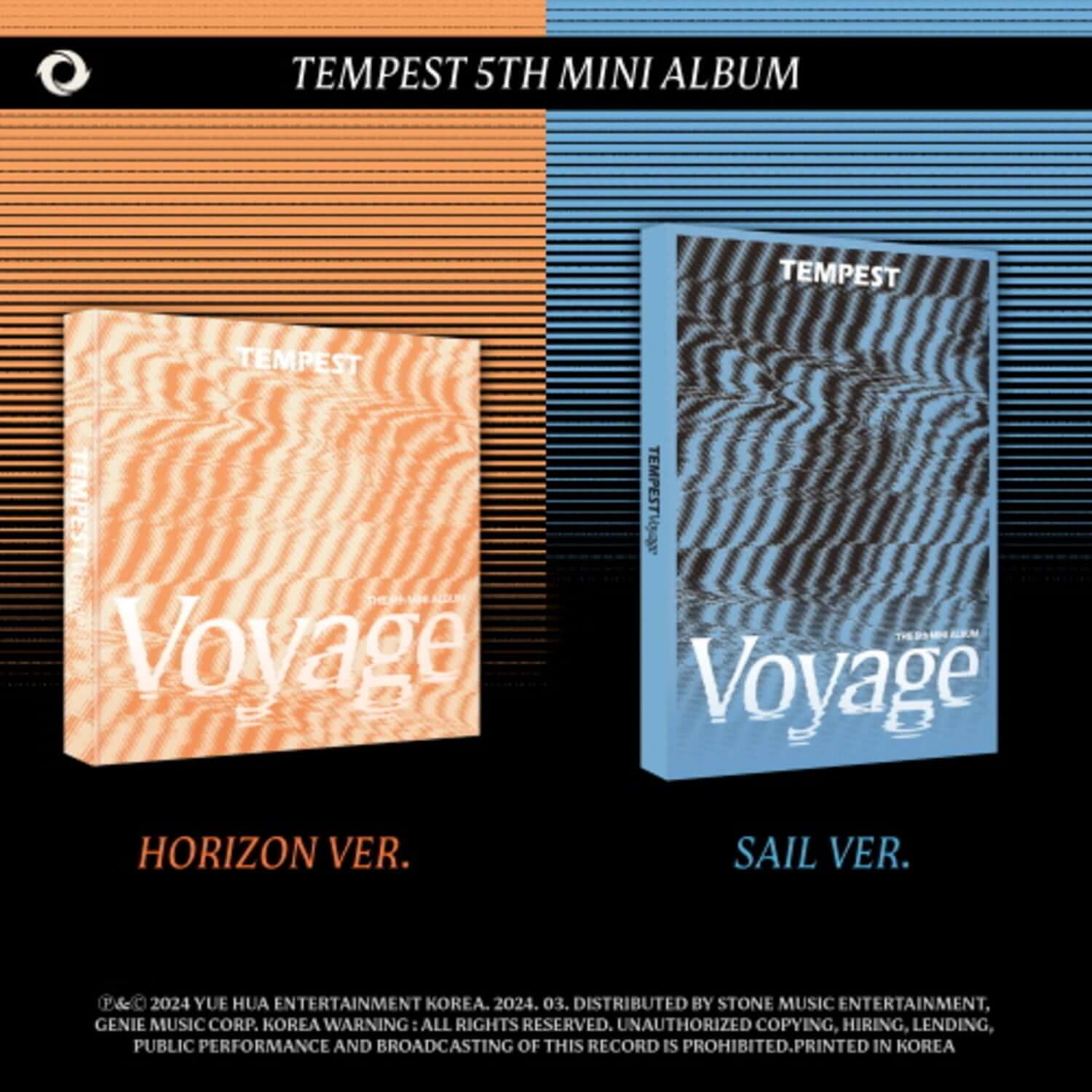 TEMPEST - [TEMPEST Voyage] (Set of 2) - Kpop Album | Kool Seoul - Buy Kpop Albums Online