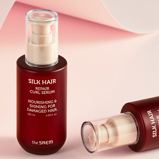 The Saem  Silk Hair Repair Curl Serum 130ml