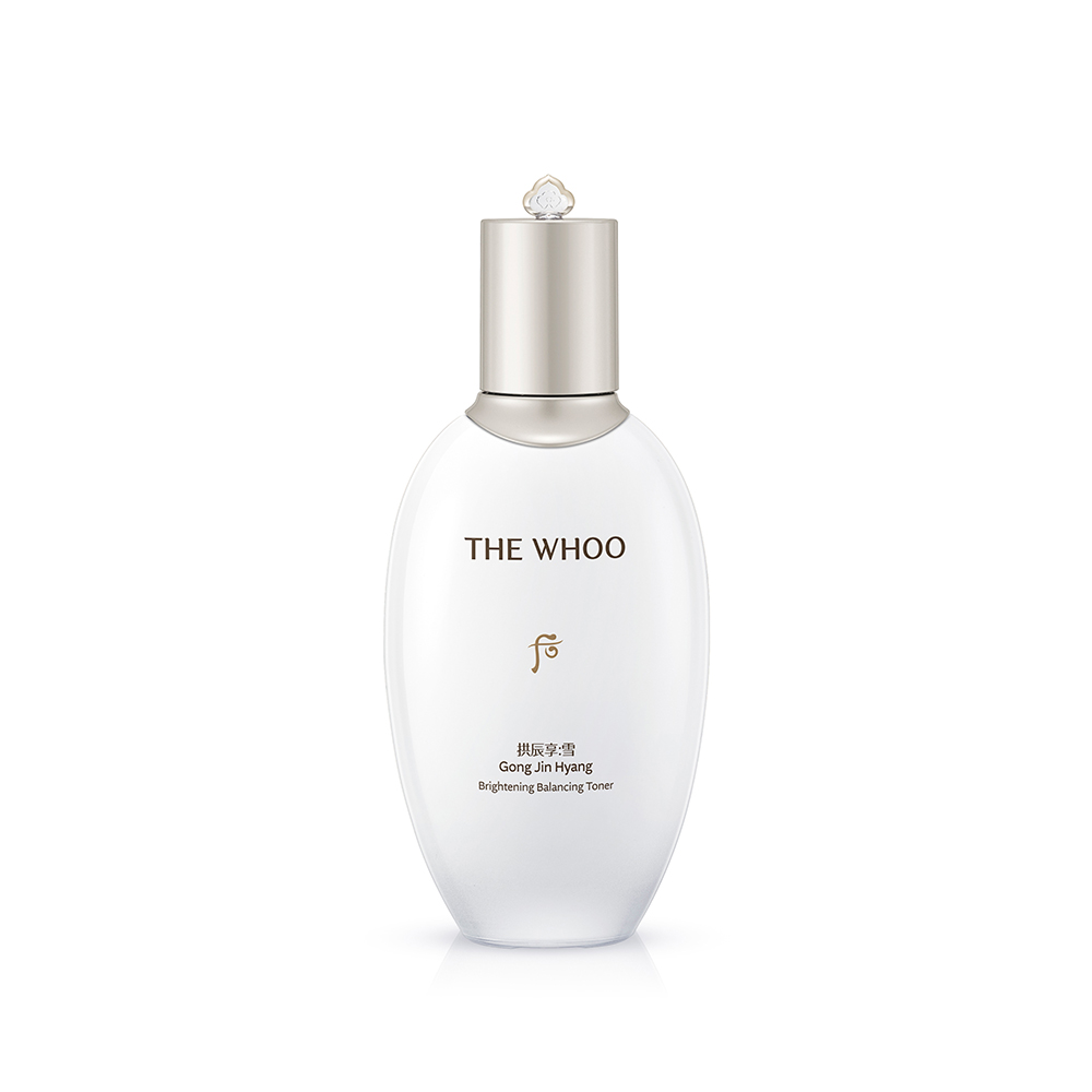 Image of THE WHOO Gongjinhyangseol Whitening Balaning Toner 150ml bottle.