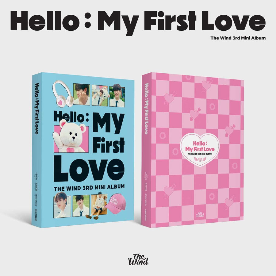 The Wind - 3rd Album [Hello : My First Love] (Box Ver.) - Kpop Album