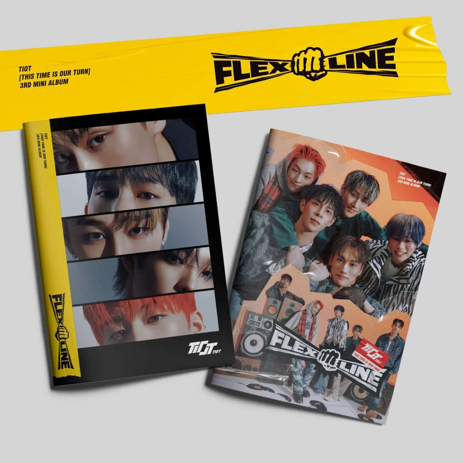 ティオット - 3rdミニアルバム [Flex Line] (フォトブック版) (ランダム1枚/全2種) - Kpopアルバム