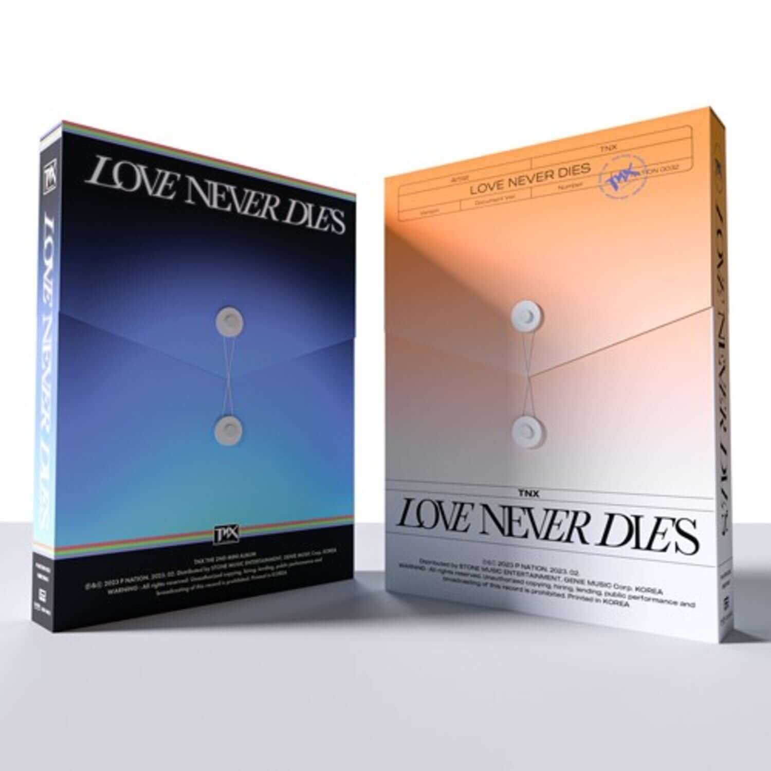 TNX - [Love Never Dies] (DOCUMENT ver. / RECORD ver.)(RANDOM | Kool Seoul - Buy Kpop Albums Online