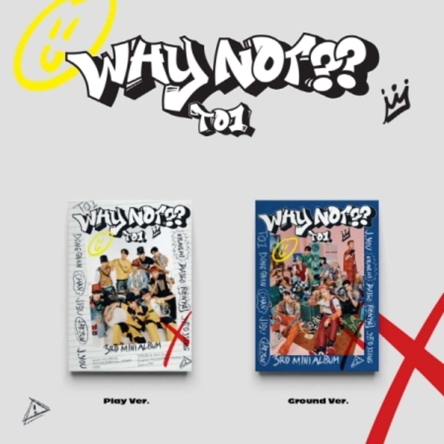 TO1 - [WHY NOT??](Random 1 of 2) - Kpop Album | Kool Seoul - Buy Kpop Albums Online