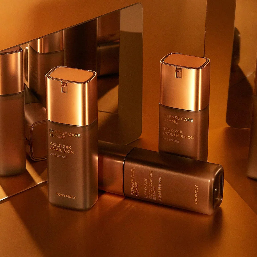 Tonymoly Intense Care Gold 24k Snail Homme 2 Pieces Set