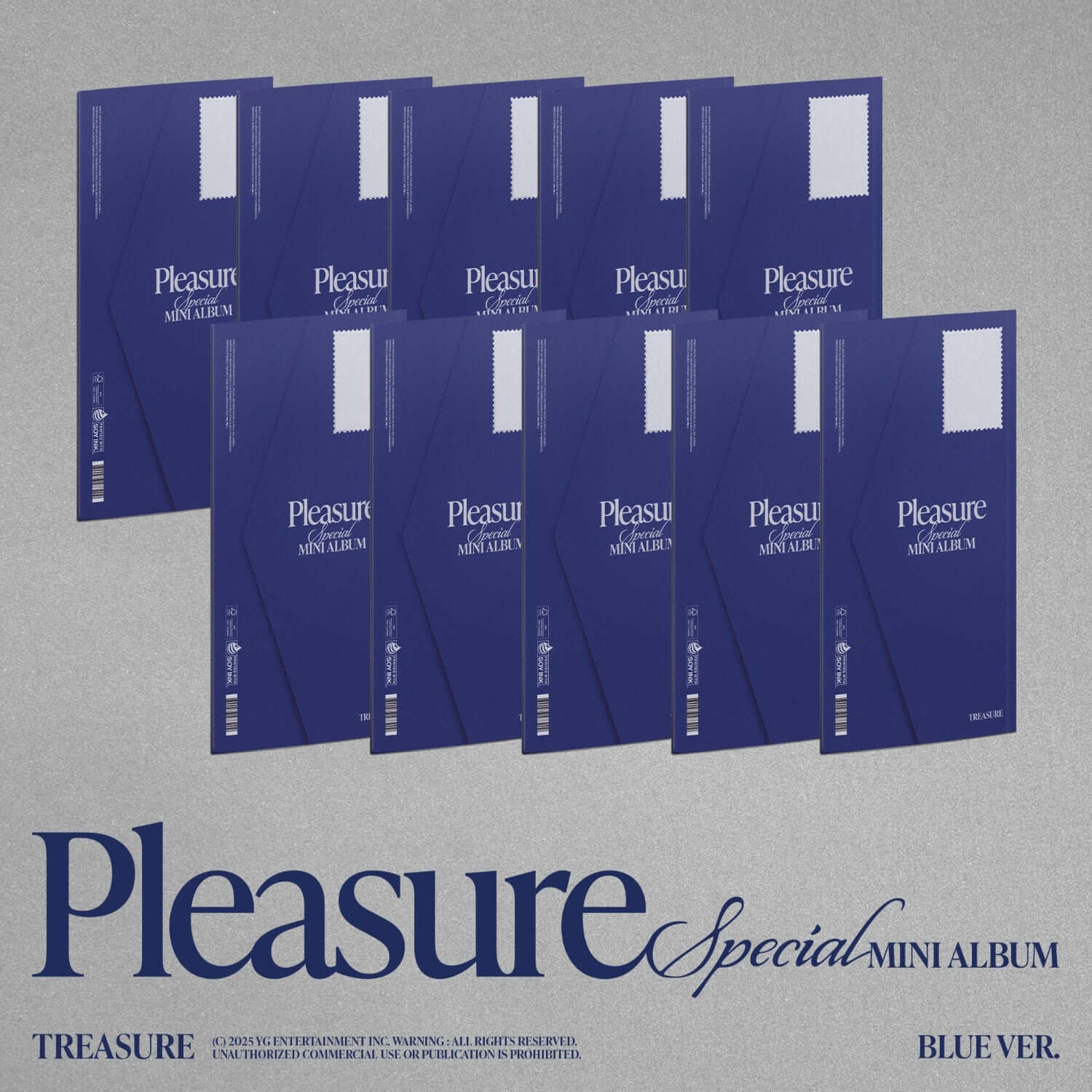 TREASURE - SPECIAL MINI ALBUM [PLEASURE] [BLUE VER.] - Kpop  | Kool Seoul - Buy Kpop Albums Online
