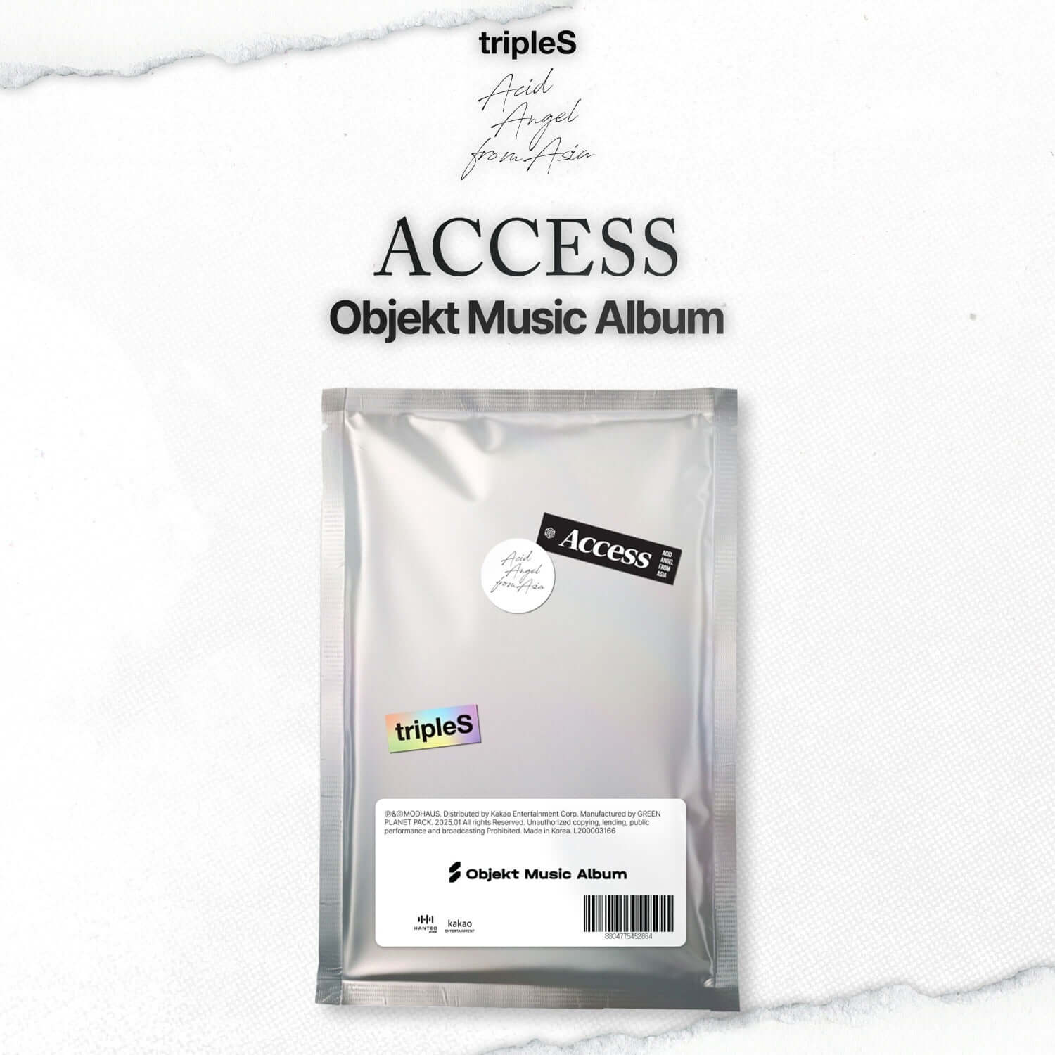 TRIPLES - Acid Angel from Asia [ACCESS] (Objekt Music Album) | Kool Seoul - Buy Kpop Albums Online