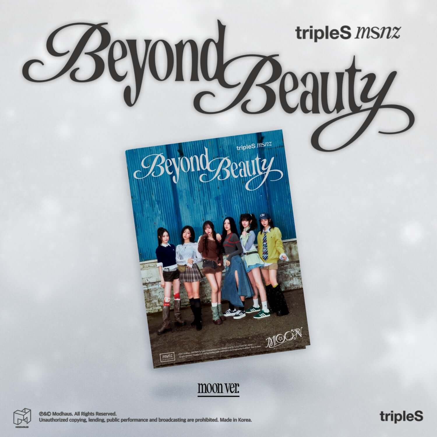 TRIPLES - [msnz <Beyond Beauty>] (moon ver.) - Kpop Album | Kool Seoul - Buy Kpop Albums Online