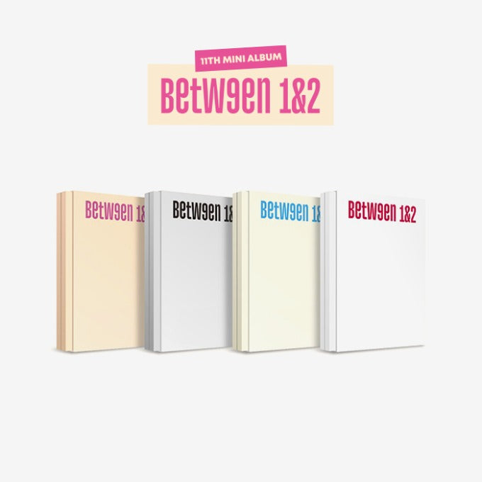 TWICE 11th Mini Album Between 1&2 (Random Ver.) album covers in four colors