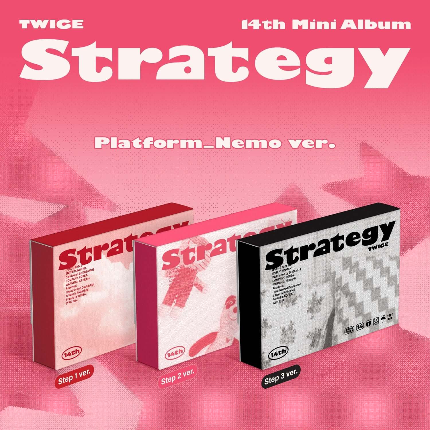 TWICE - 14th Mini Album [STRATEGY] (Platform_Nemo ver) (Rand | Kool Seoul - Buy Kpop Albums Online