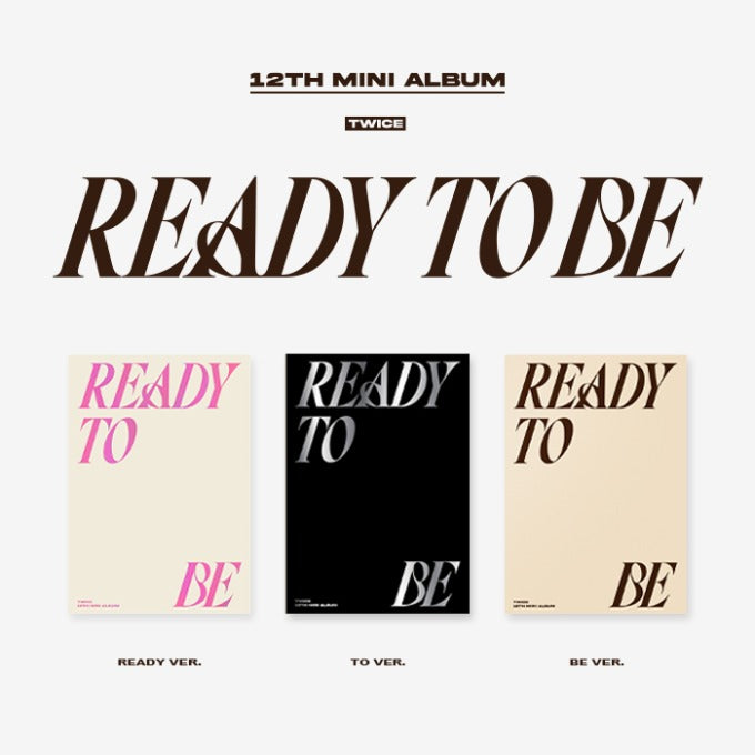 TWICE 12th Mini Album Ready To Be (Random Ver.) | Kool Seoul