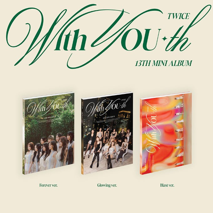 TWICE 13th Mini Album With You (Random Ver.) | Kool Seoul