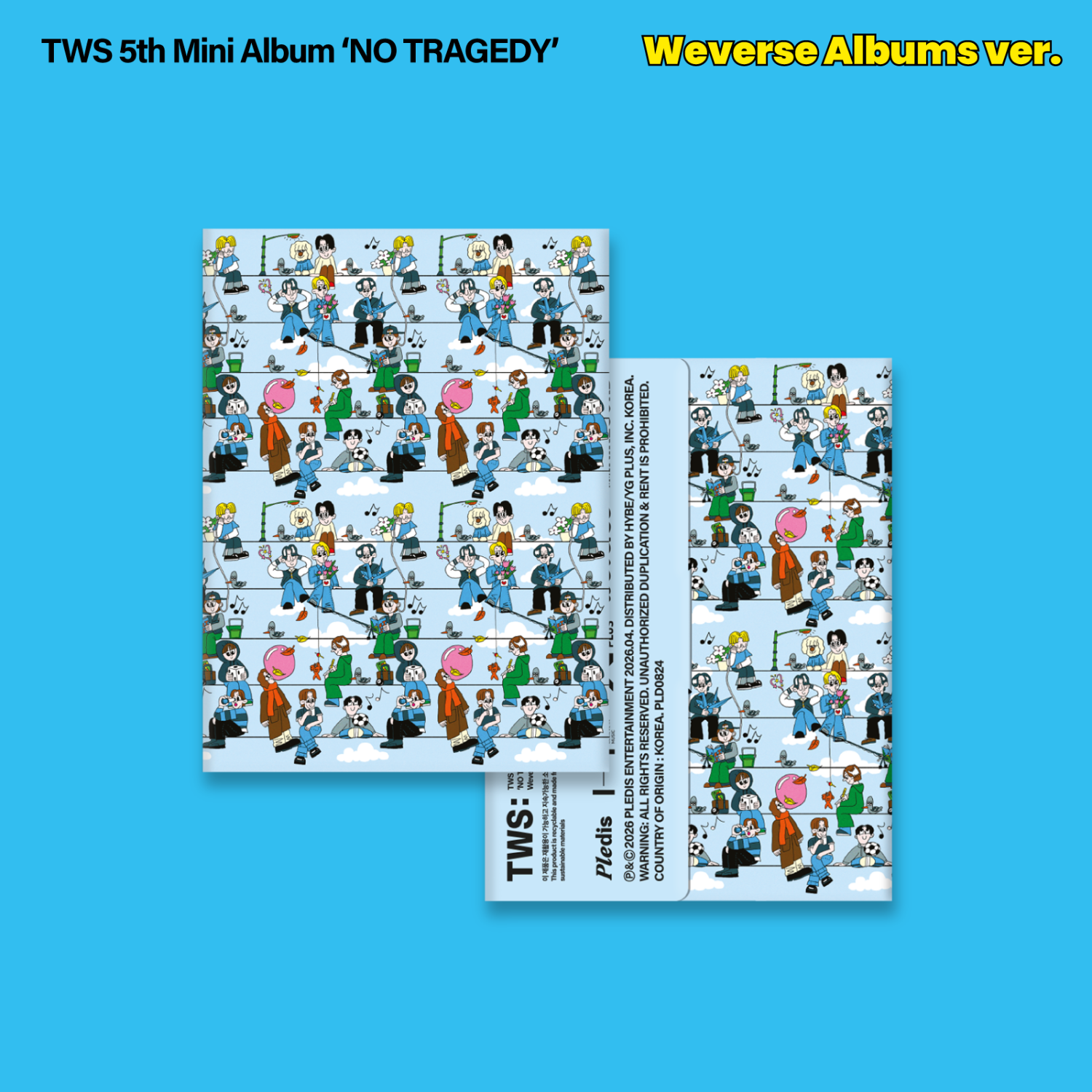 TWS - 5th Mini Album [NO TRAGEDY] (Weverse Albums ver.) - Kp | Kool Seoul - Buy Kpop Albums Online