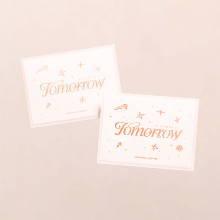 TXT - [Minisode 3 Tomorrow] (Weverse Albums Ver.) (2枚セット) - Kpop アルバム