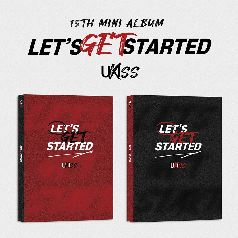 Ukiss - 13th Album [Let’S Get Started] (Flash Ver. / Shadow Ver.) (Random) - Kpop Album