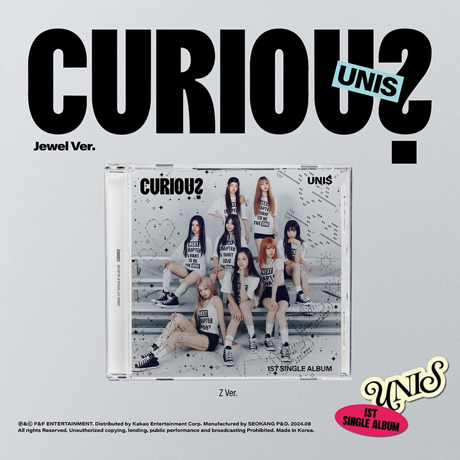 UNIS - 1st Album [CURIOUS] (Jewel Ver.) - Kpop Album | Kool Seoul - Buy Kpop Albums Online