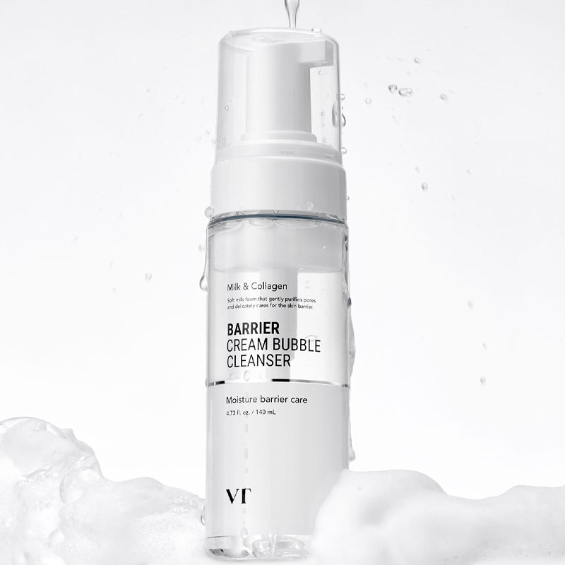 Vt Cosmetic Barrier Cream Bubble Cleanser 140ml