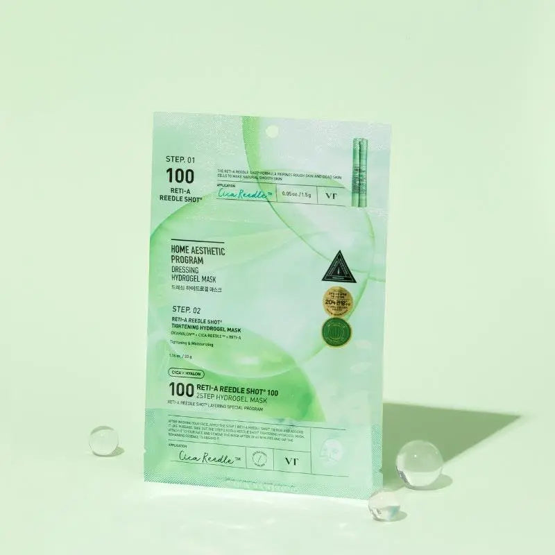 Vt Cosmetics  Reti-A Riddleshot 100 2-Step Hydrogel Mask (4 Sheets)