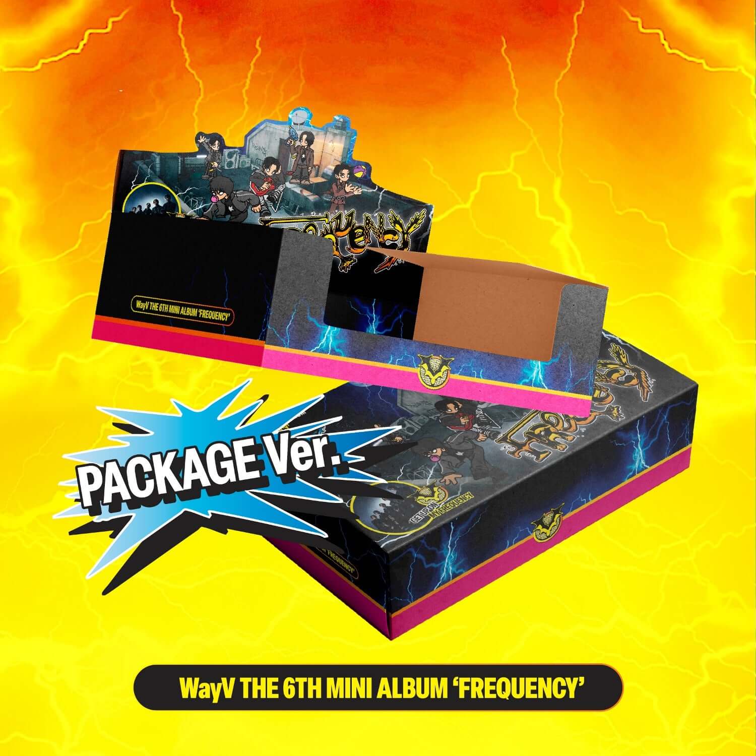 WAYV - 6th Album [FREQUENCY] (Package Ver.) - Kpop Album | Kool Seoul - Buy Kpop Albums Online