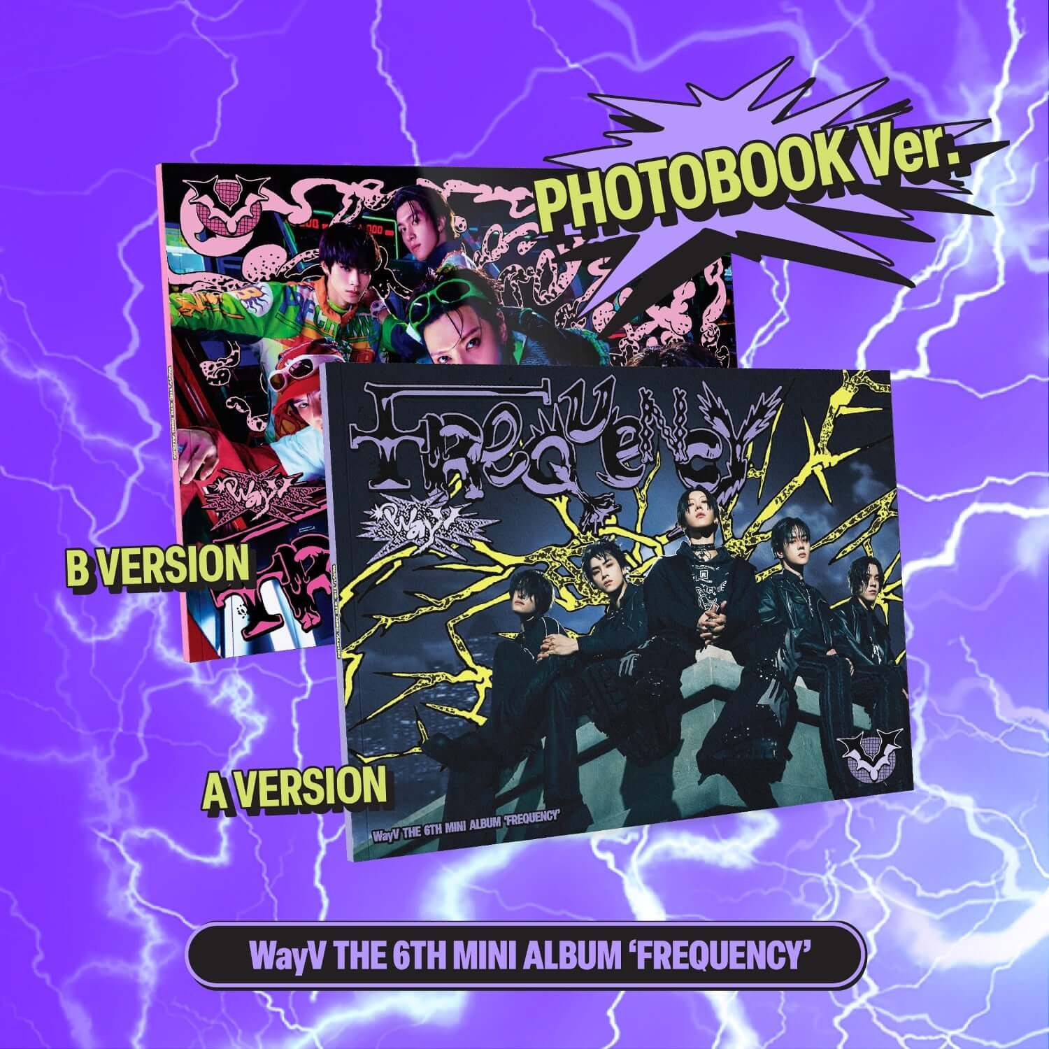 WAYV - 6th Album [FREQUENCY] (Photo Book Ver.) (Random 1 of  | Kool Seoul - Buy Kpop Albums Online