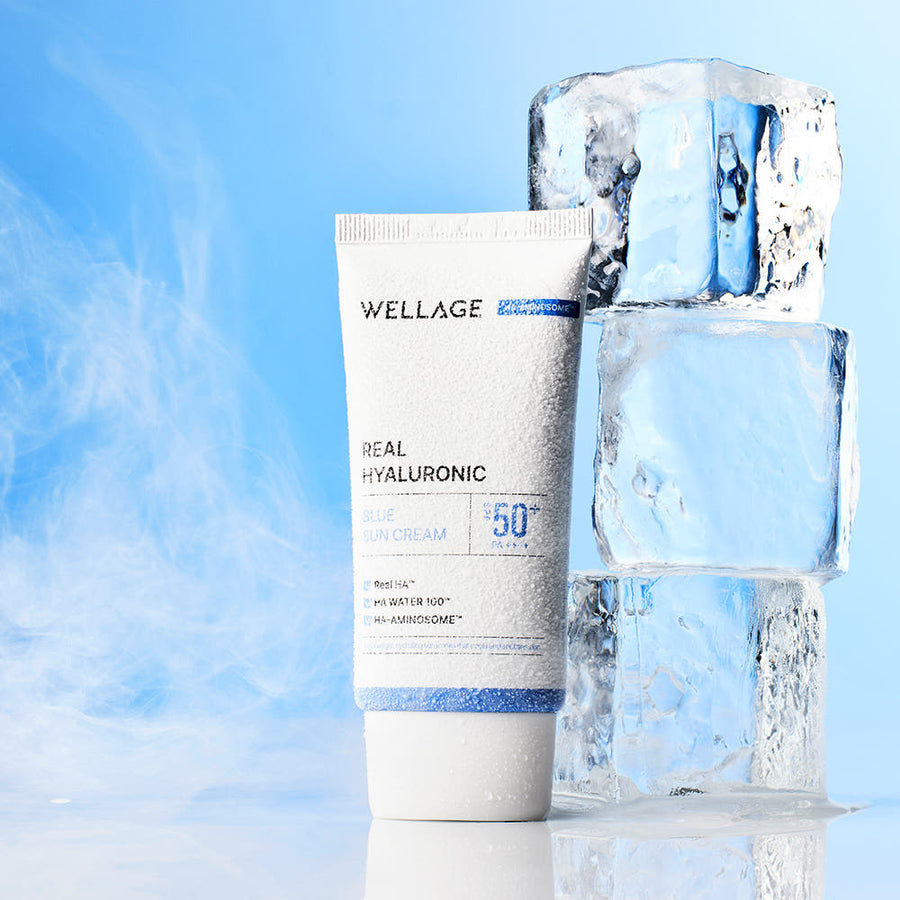 Wellage リアル ヒアルロン ブルー サンスクリーン 50ml