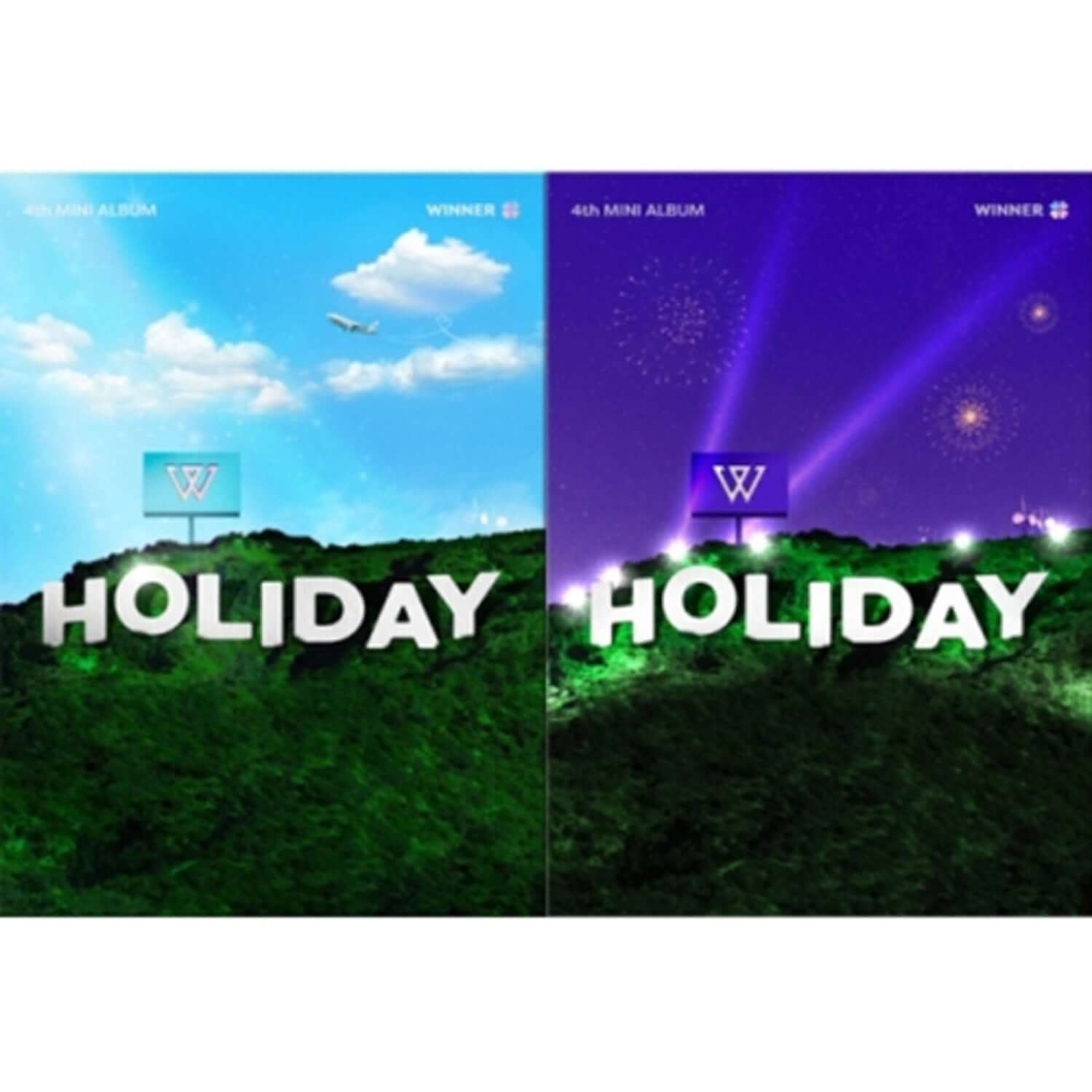 WINNER - 4th MINI ALBUM [HOLIDAY] (PHOTOBOOK ver.) Set of 2  | Kool Seoul - Buy Kpop Albums Online