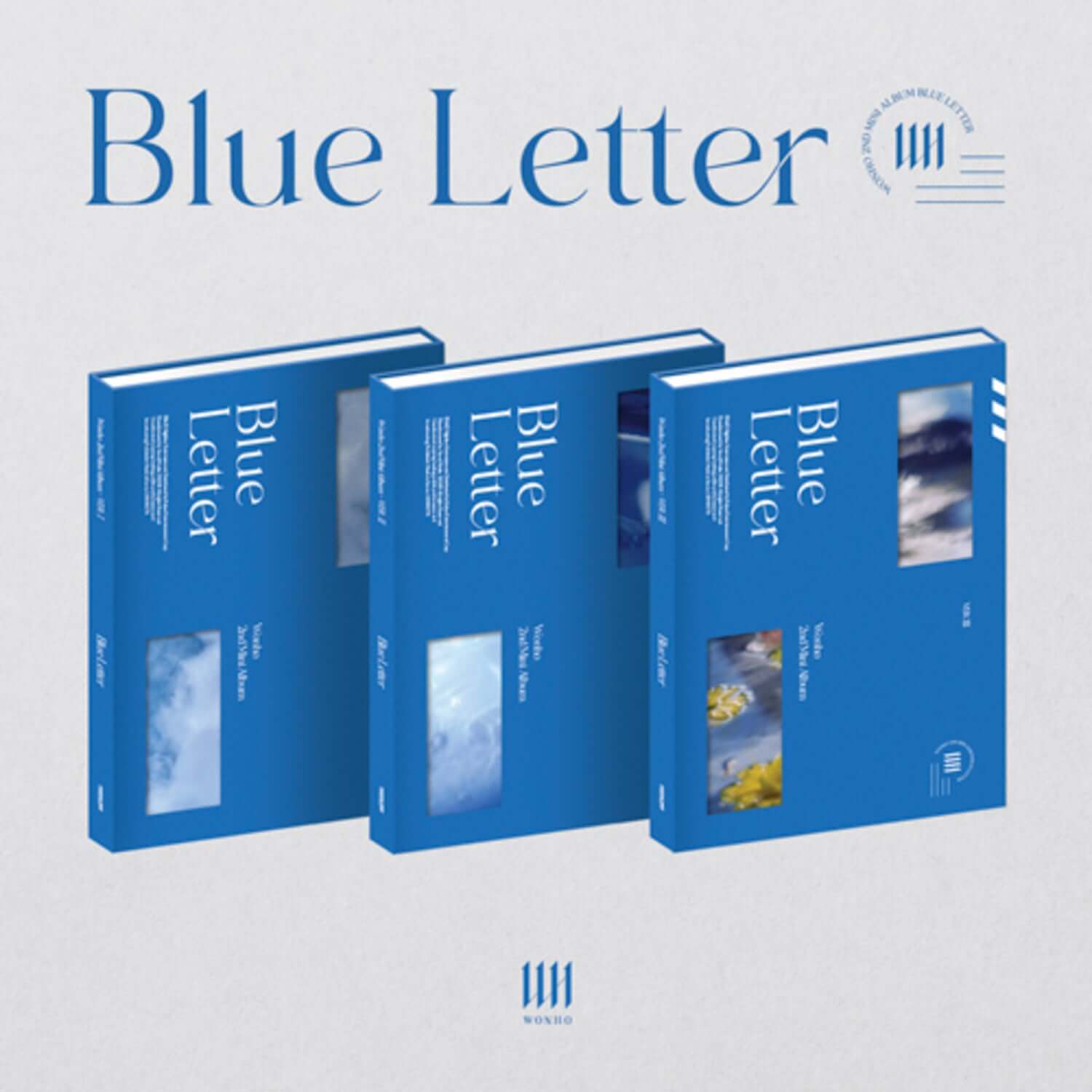 WONHO - 2nd Album [Blue letter] (Random) - Kpop Album | Kool Seoul - Buy Kpop Albums Online