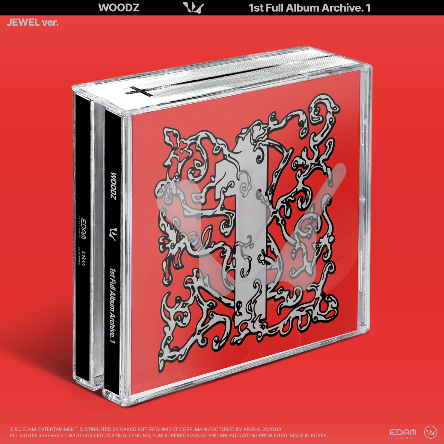 WOODZ - 1st Full Album [Archive. 1] (Jewel Ver.) - Kpop Albu | Kool Seoul - Buy Kpop Albums Online