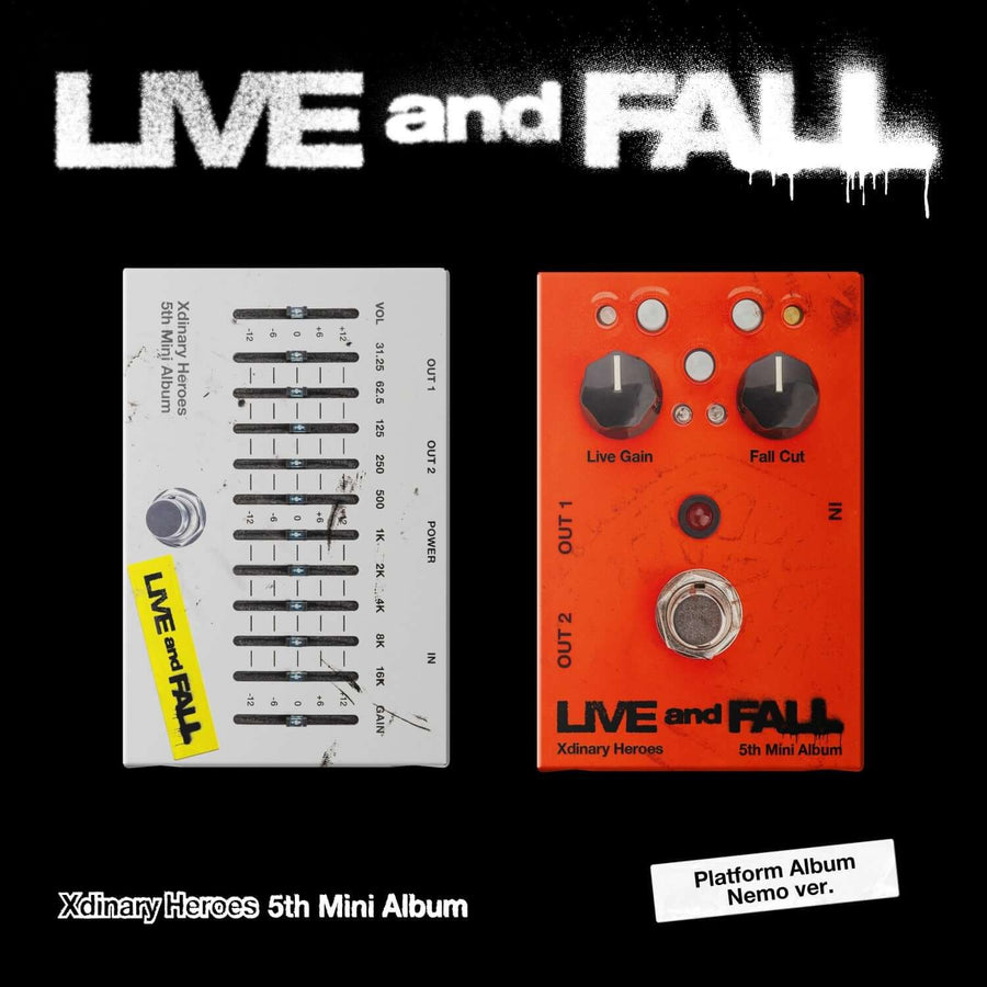 Xdinary Heroes - 5th Album [Live And Fall] (Platform Album Nemo Ver.) (全2種よりランダム1種) - Kpop アルバム