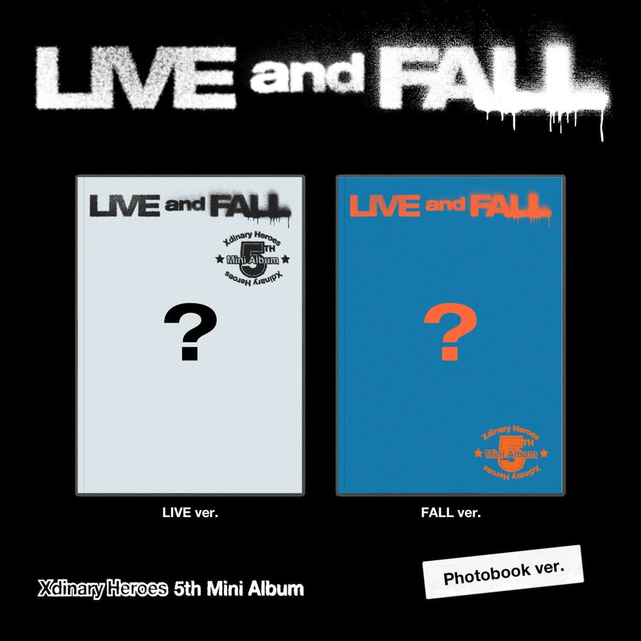 Xdinary Heroes - 5th Album [Live And Fall] (全2種よりランダム1種) - Kpopアルバム
