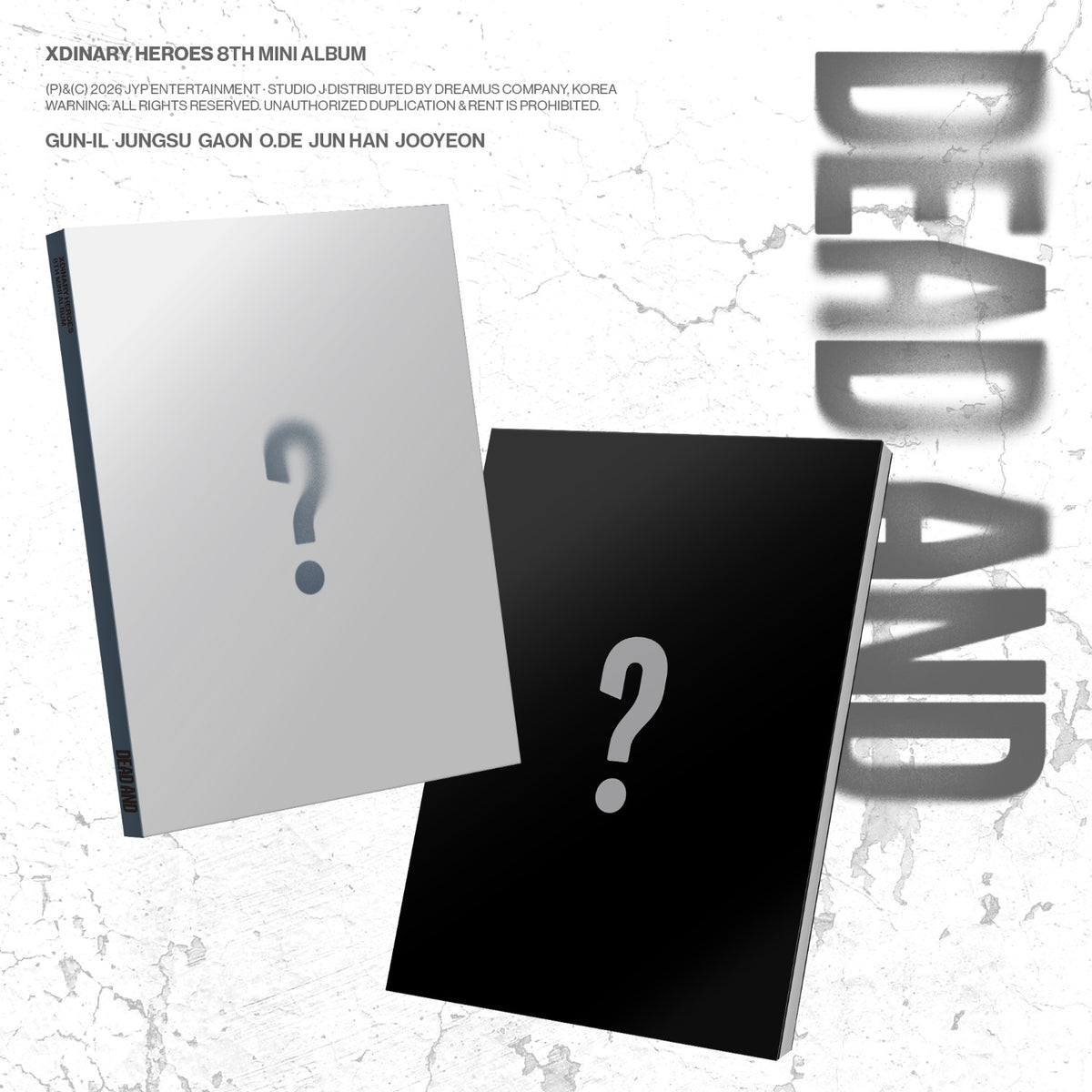 XDINARY HEROES - DEAD AND (Photobook Ver.) (Random 1 of 2) - | Kool Seoul - Buy Kpop Albums Online