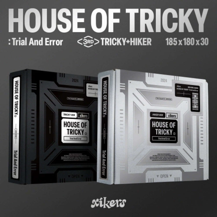 Xikers - 3rd Mini Album [House Of Tricky : Trial And Error] (2枚セット) - Kpop アルバム