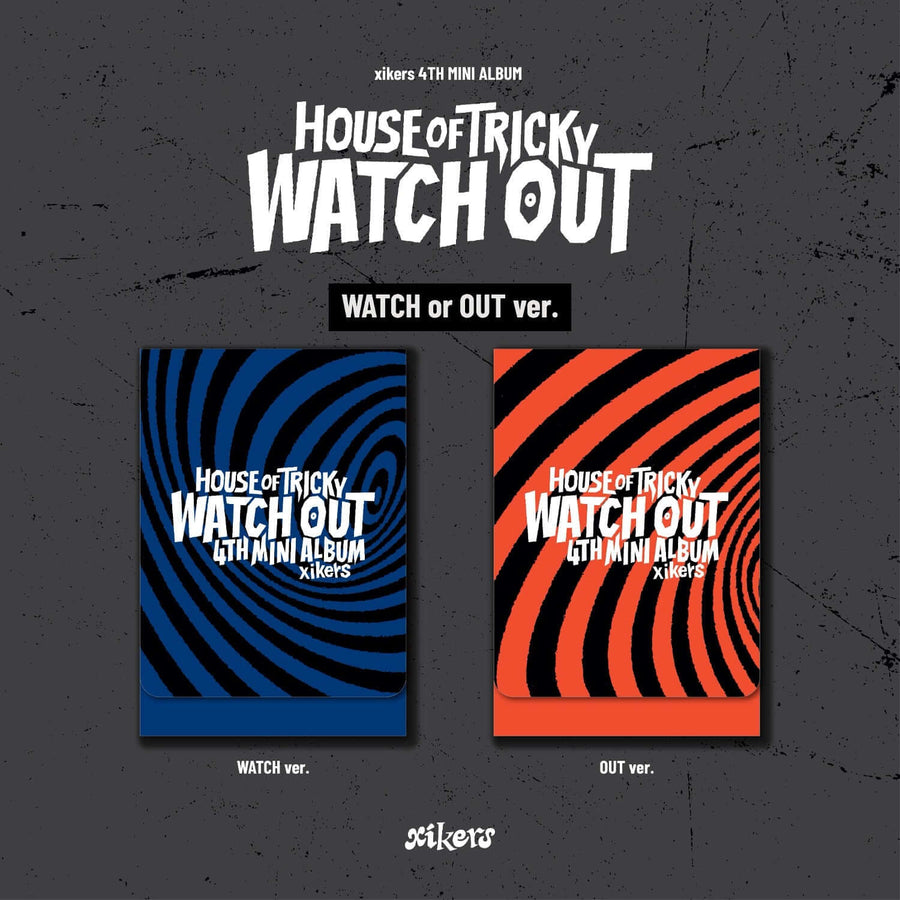 Xikers - 4th Mini Album [House Of Tricky : Watch Out] (Watch Ver. /Out Ver.) Plve Ver. (ランダム) - Kpop アルバム