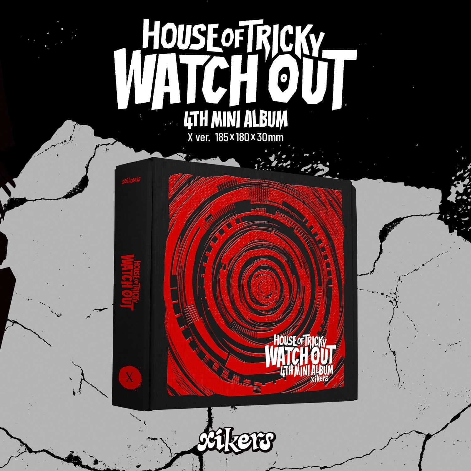 XIKERS - 4TH MINI ALBUM [HOUSE OF TRICKY : WATCH OUT] (X ver | Kool Seoul - Buy Kpop Albums Online