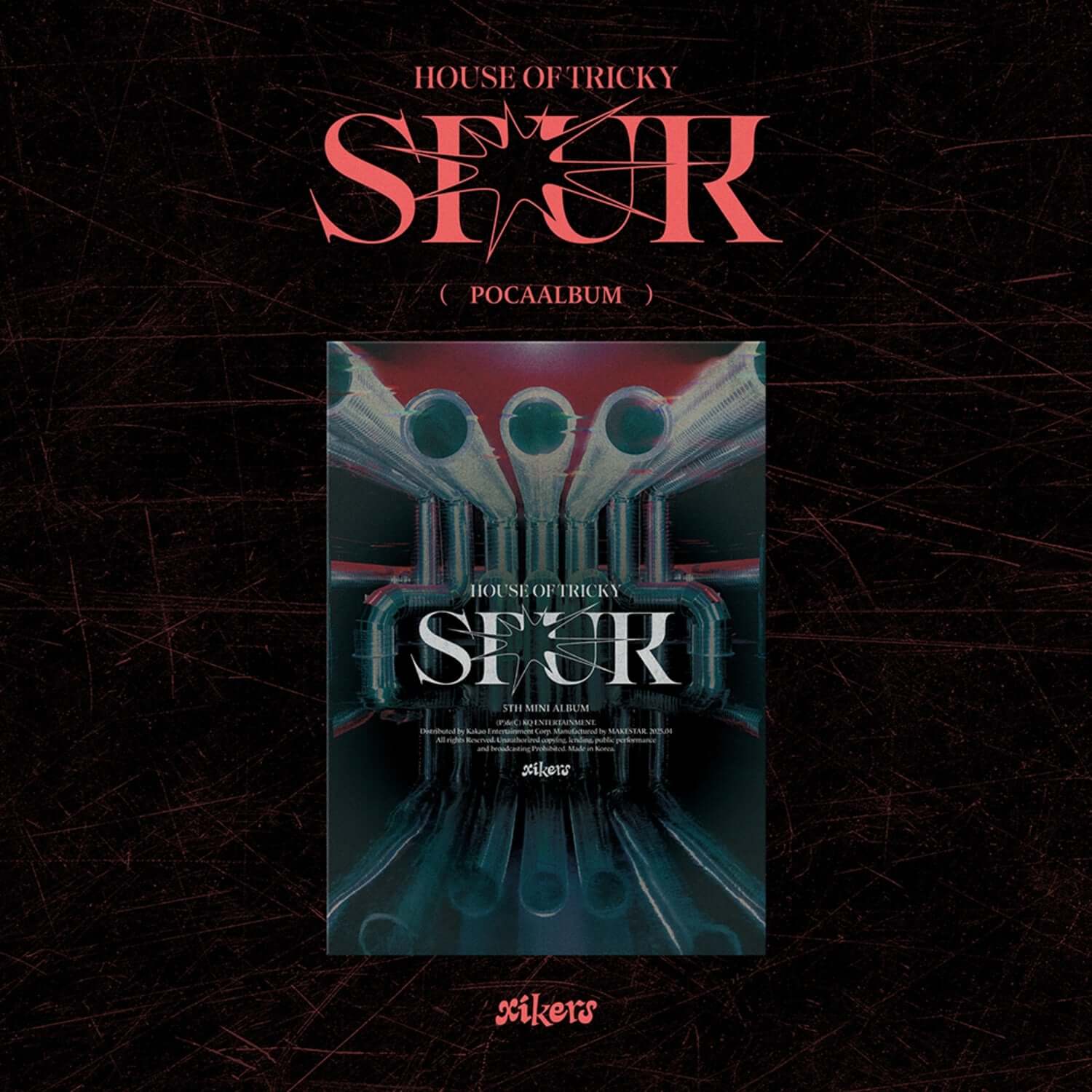 XIKERS - 5TH MINI ALBUM [HOUSE OF TRICKY : SPUR] (POCAALBUM) | Kool Seoul - Buy Kpop Albums Online