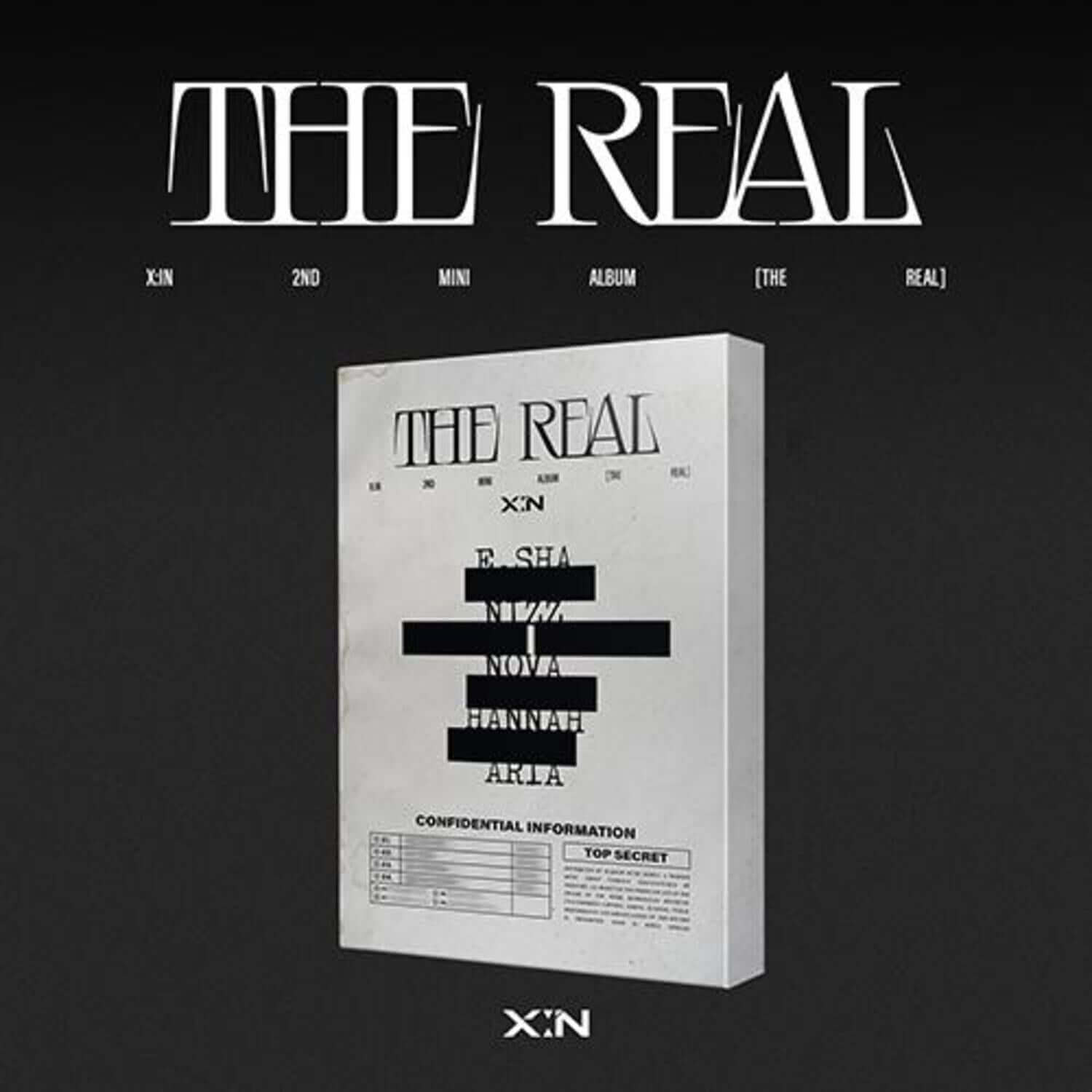X:IN - X:IN 2ND MINI ALBUM [THE REAL] - Kpop Album | Kool Seoul - Buy Kpop Albums Online