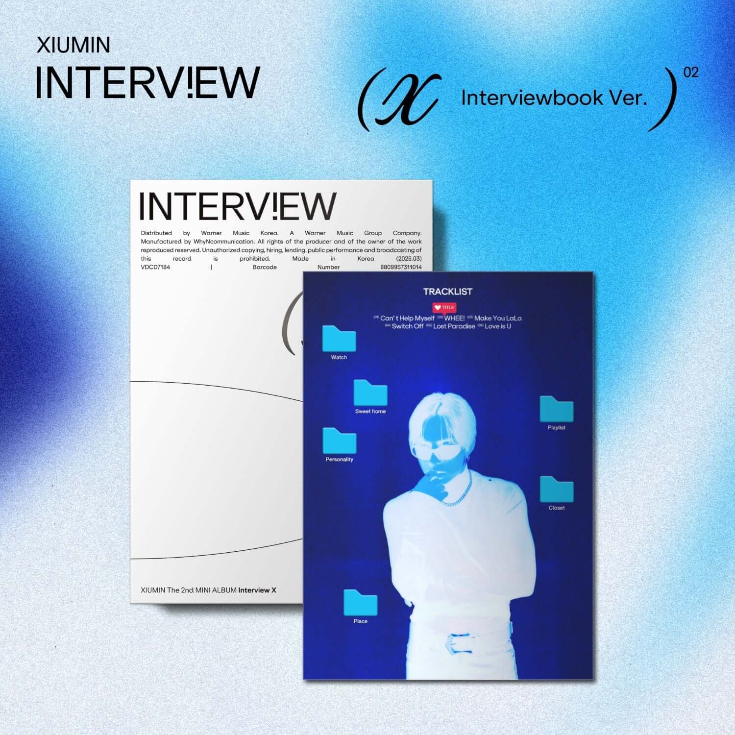 XIUMIN - Interview X [Interviewbook Ver.] - Kpop Album | Kool Seoul - Buy Kpop Albums Online
