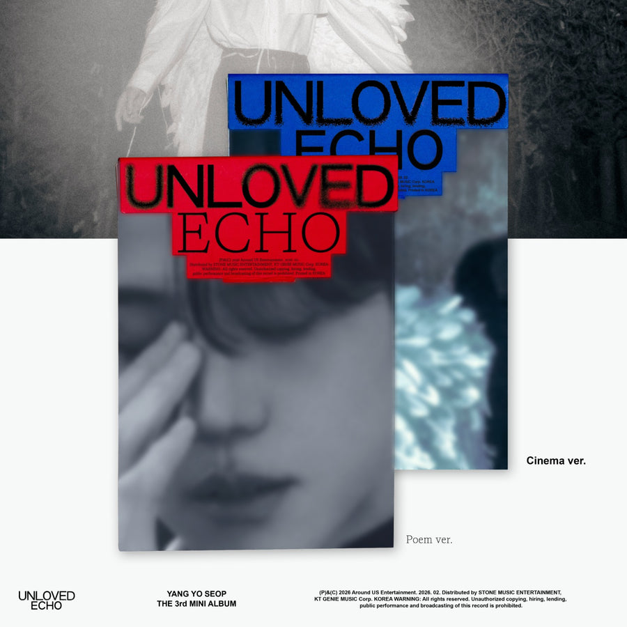 Yang Yoseop - [Unloved Echo] (ポエムVer. / シネマVer.) (ランダム1/2) - Kpopアルバム