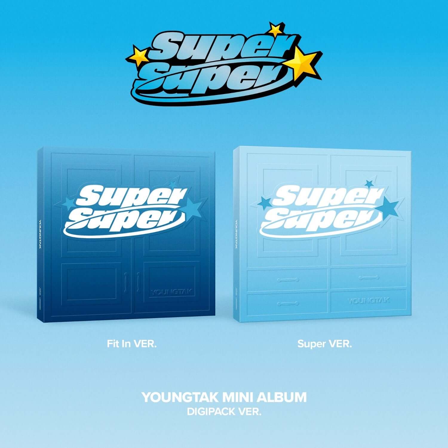 YOUNG TAK - [SuperSuper] (DIGIPACK Ver.) (Random) - Kpop Alb | Kool Seoul - Buy Kpop Albums Online