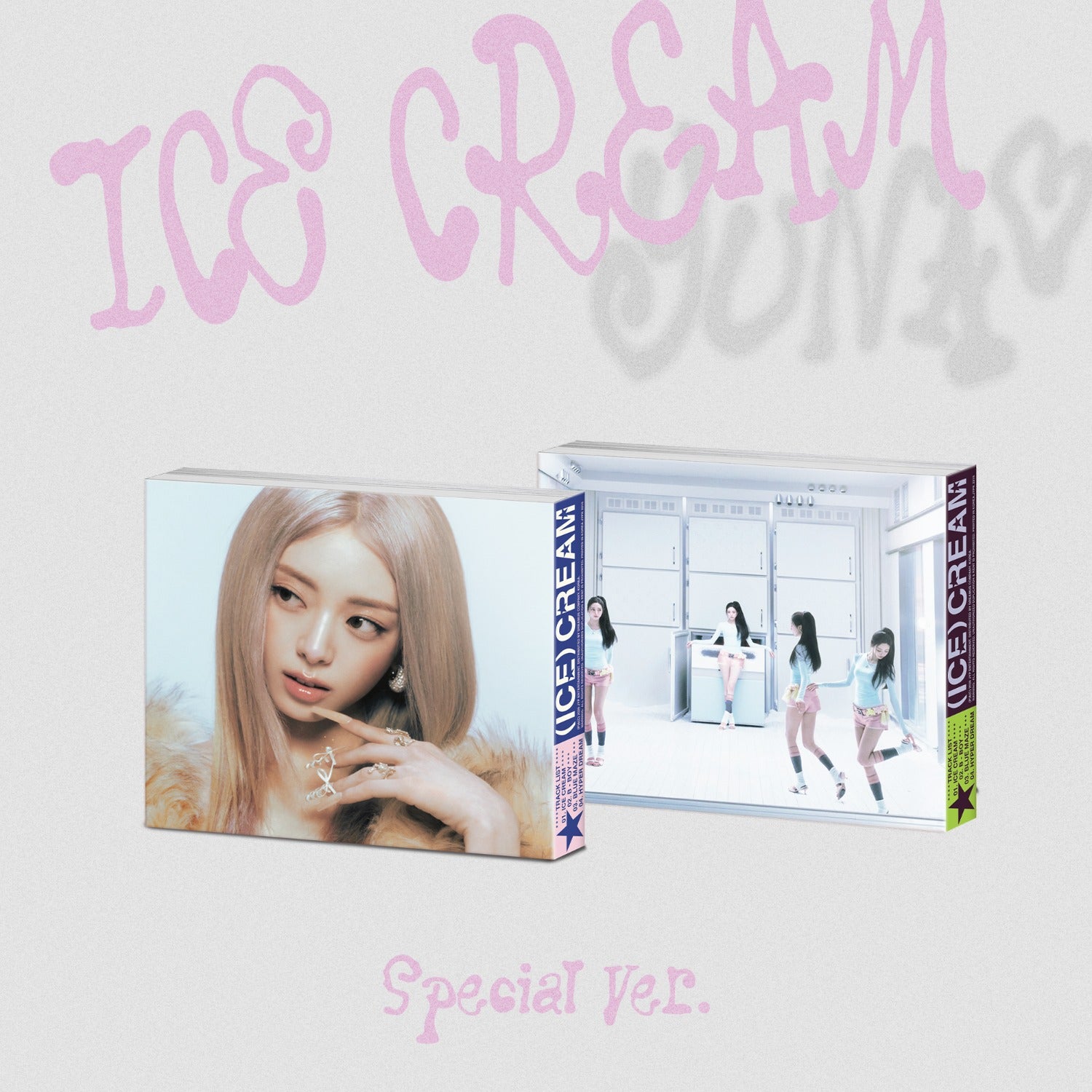 YUNA (ITZY) - [Ice Cream] (SPECIAL Ver.) (Random 1 of 2) - K | Kool Seoul - Buy Kpop Albums Online
