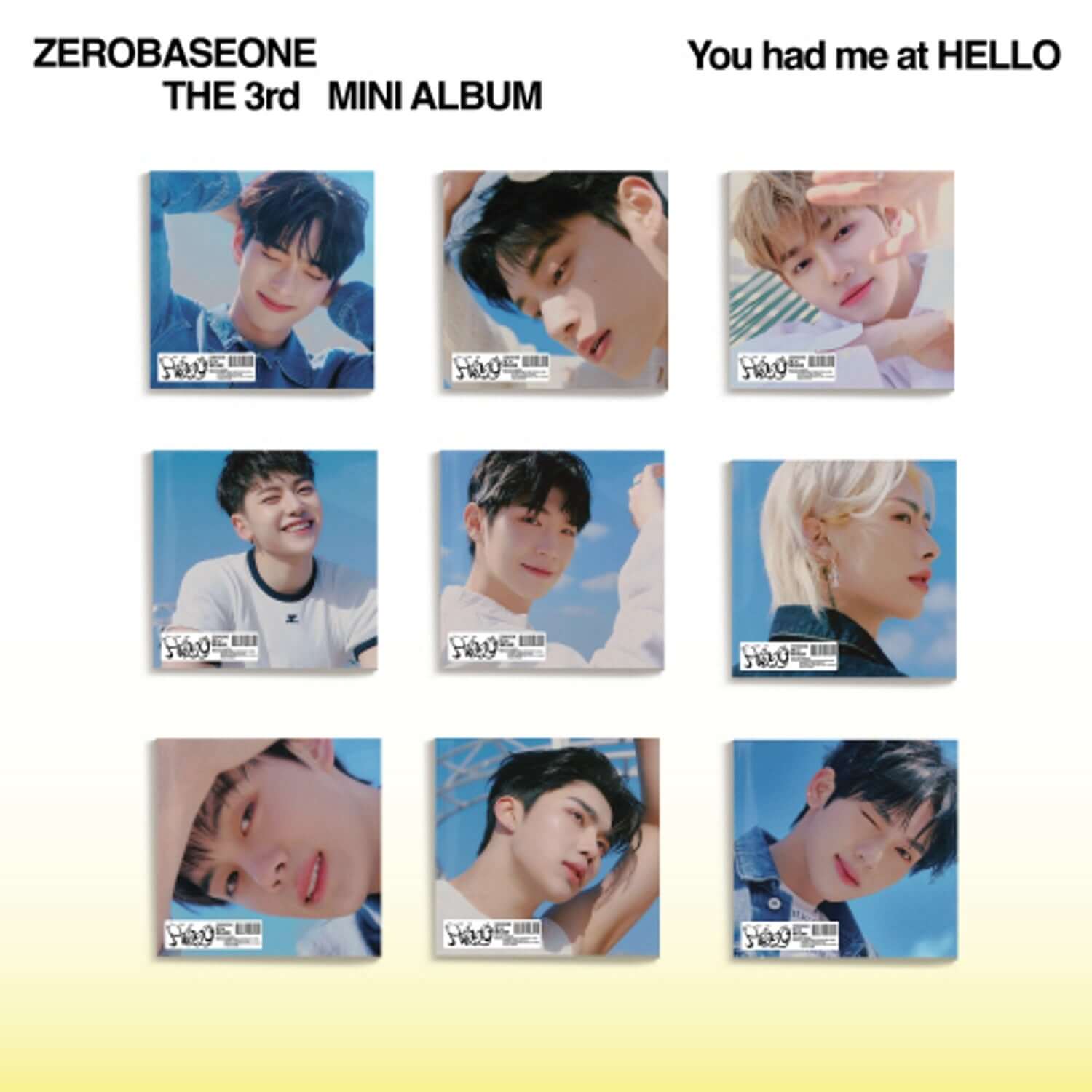ZEROBASEONE - 3rd Album [You had me at HELLO] (Digipack ver. | Kool Seoul - Buy Kpop Albums Online